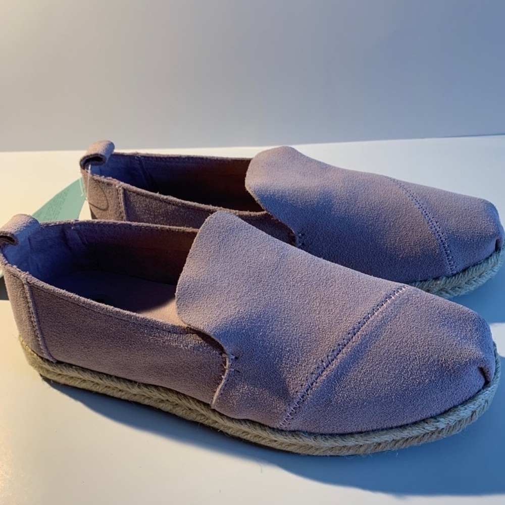 Toms Purple Espadrilles Casual Slip-On Shoes
